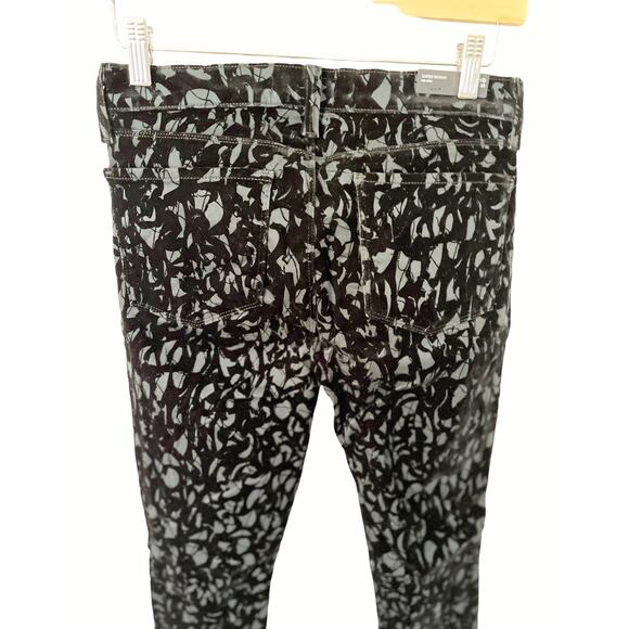 J BRAND Velvet Brocade High-Waist Skinny Dress Pants Size 28 - Picture 11 of 14